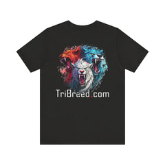 2. Strength, Strategy, Stealth Graphic Tee | Unisex T-Shirt, Casual Wear, Gifts for Him/Her, Animal Lovers, Summer Style, Birthday Gift