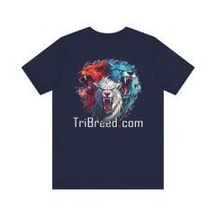 2. Strength, Strategy, Stealth Graphic Tee | Unisex T-Shirt, Casual Wear, Gifts for Him/Her, Animal Lovers, Summer Style, Birthday Gift