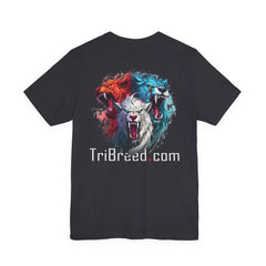 2. Strength, Strategy, Stealth Graphic Tee | Unisex T-Shirt, Casual Wear, Gifts for Him/Her, Animal Lovers, Summer Style, Birthday Gift