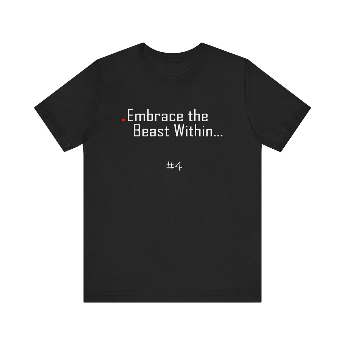 4. Embrace the Beast Within Lion Graphic Tee | Unisex T-Shirt, Casual Wear, Gifts for Him/Her, Animal Lovers, Summer Style, Birthday Gift