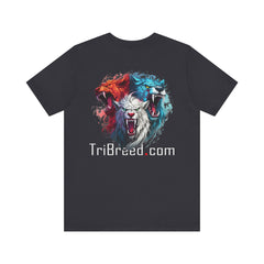 2. Strength, Strategy, Stealth Graphic Tee | Unisex T-Shirt, Casual Wear, Gifts for Him/Her, Animal Lovers, Summer Style, Birthday Gift