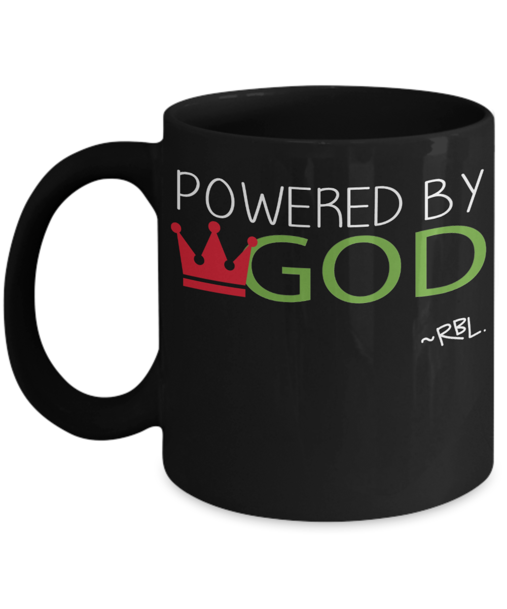 Powered by GOD Mug (RBL Collection)